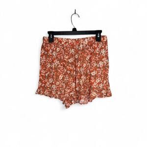 American eagle floral shorts  ruffles Size Medium